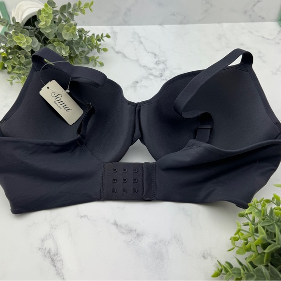 NWT Soma Enbliss Full Coverage Bra Size 36D Gray Ink - Picture 5 of 6